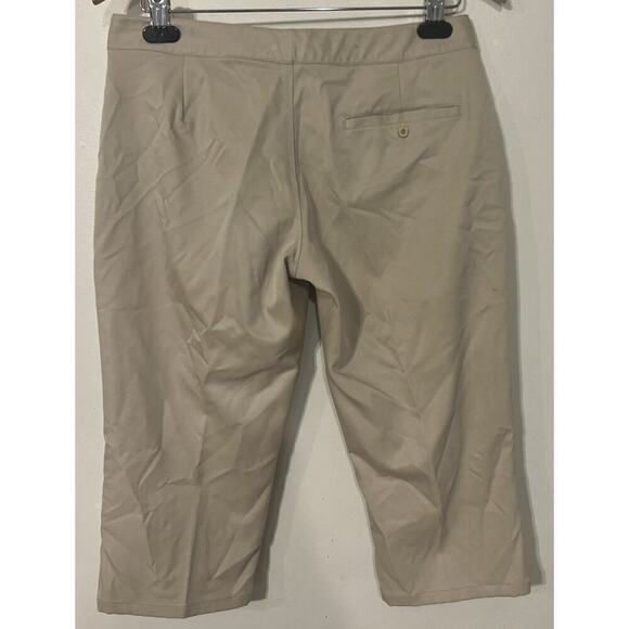 EUC Under Armour Golf Performance Capri Tan Beige Women's Size 6 - Picture 4 of 6
